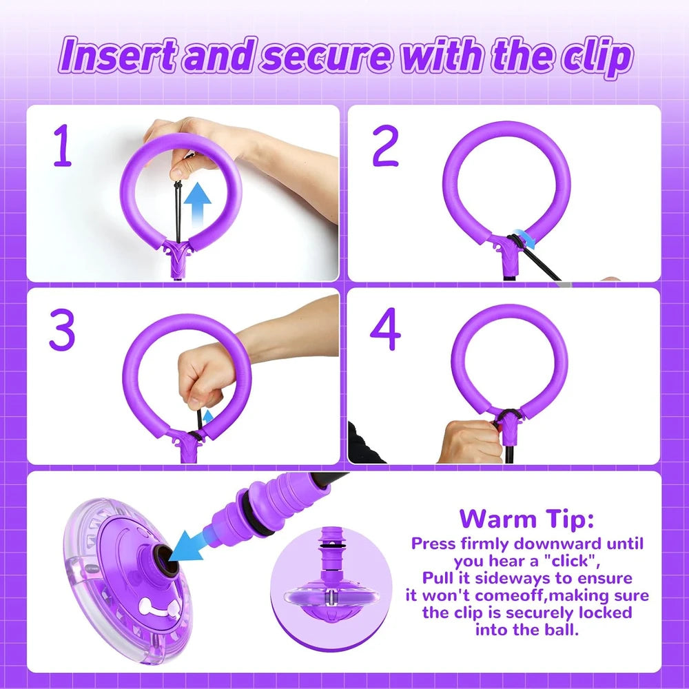 Flooyes Skip Ball Toy with Counter