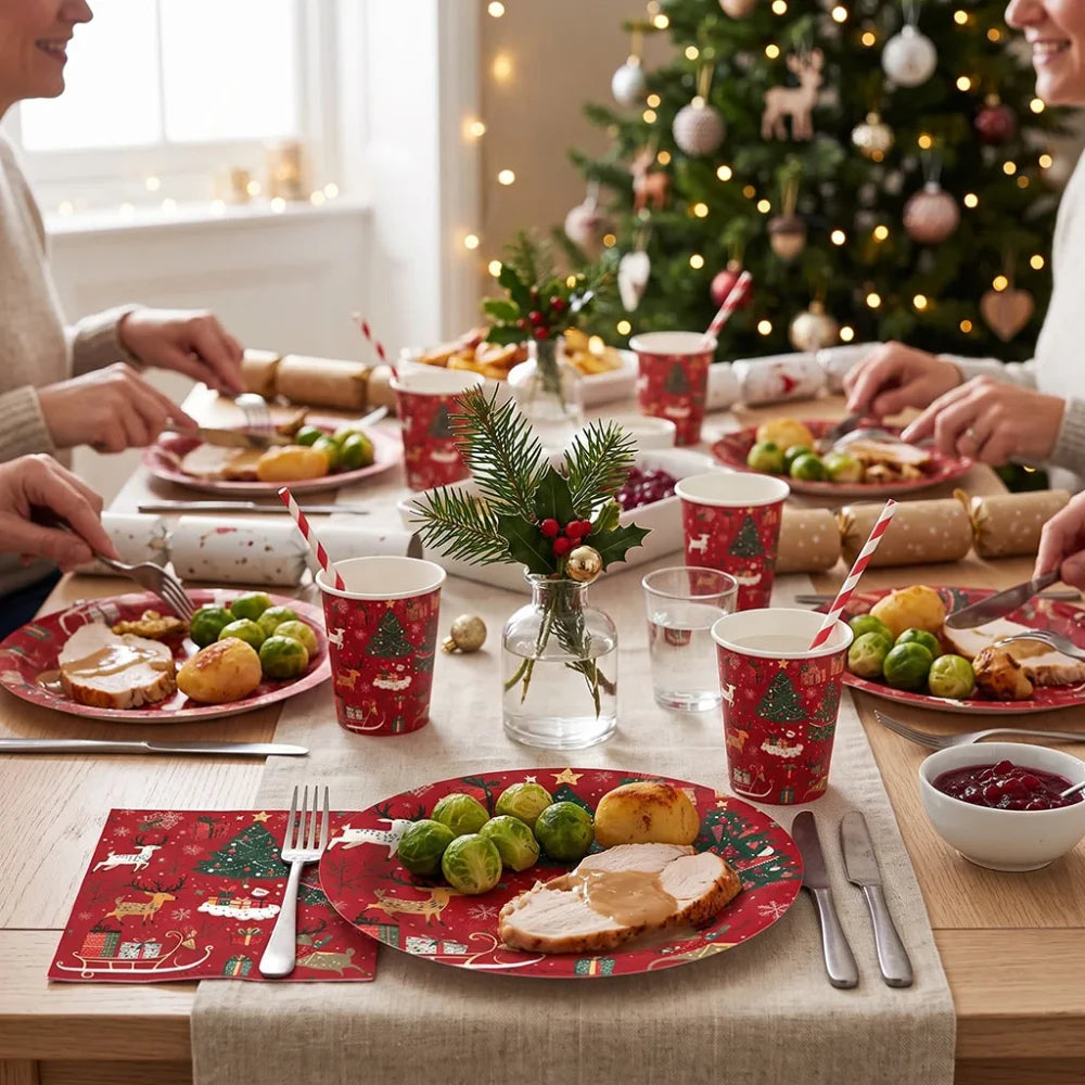 Christmas Party Tableware Set
