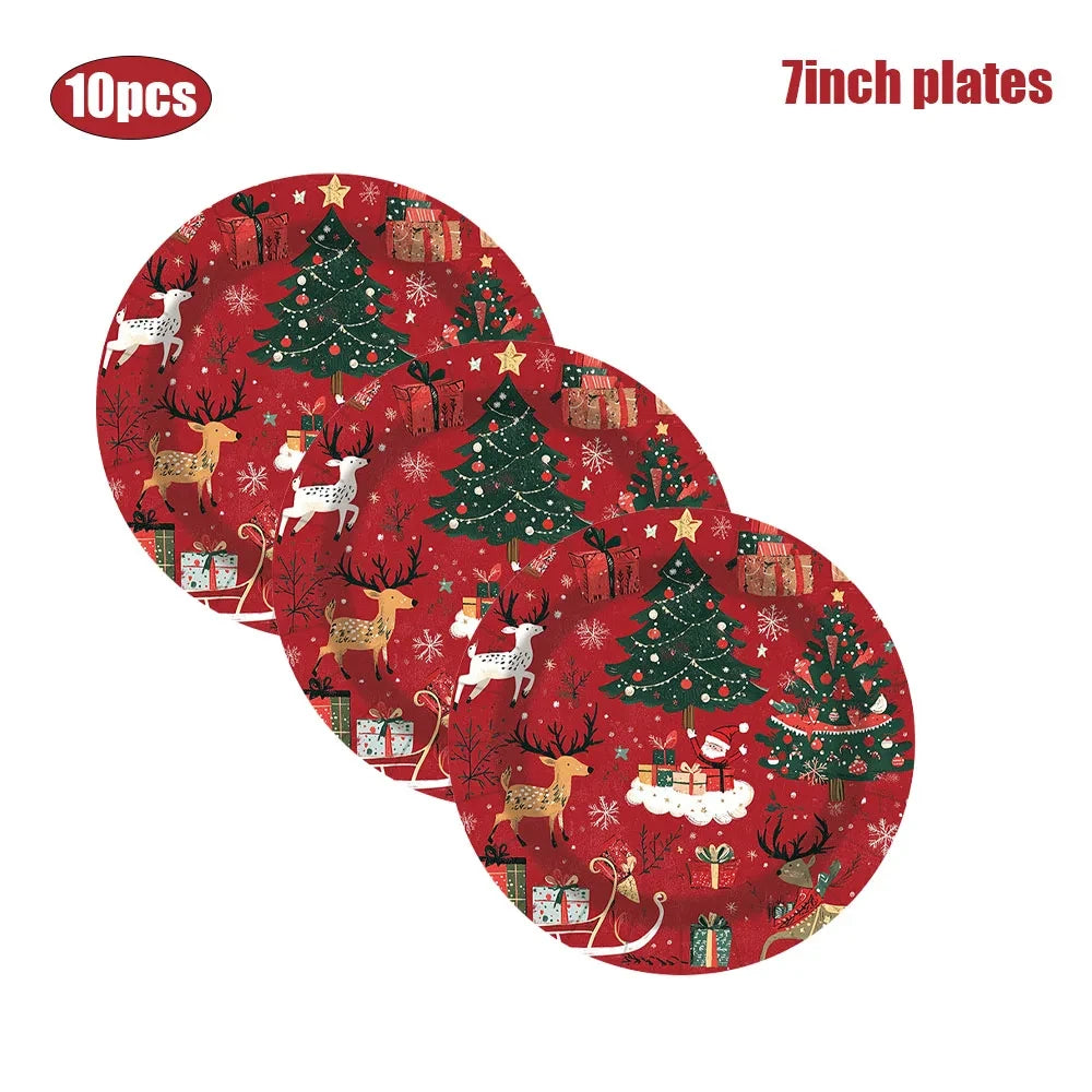 Christmas Party Tableware Set