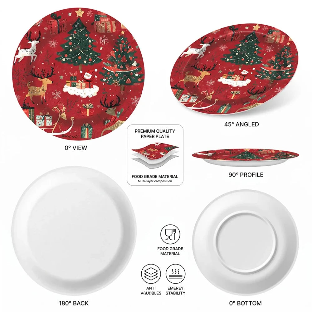 Christmas Party Tableware Set