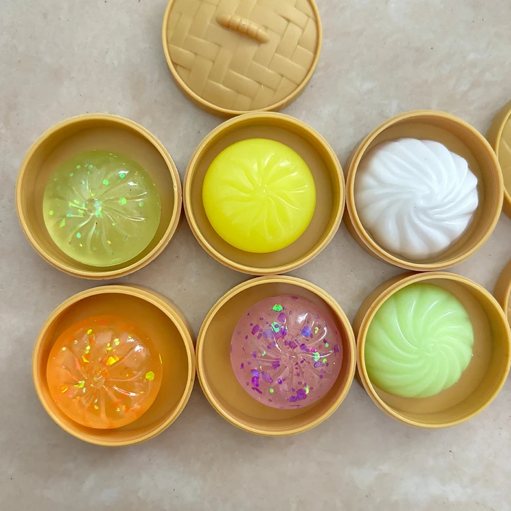 Crystal Dumpling Squishy Fidget Toy