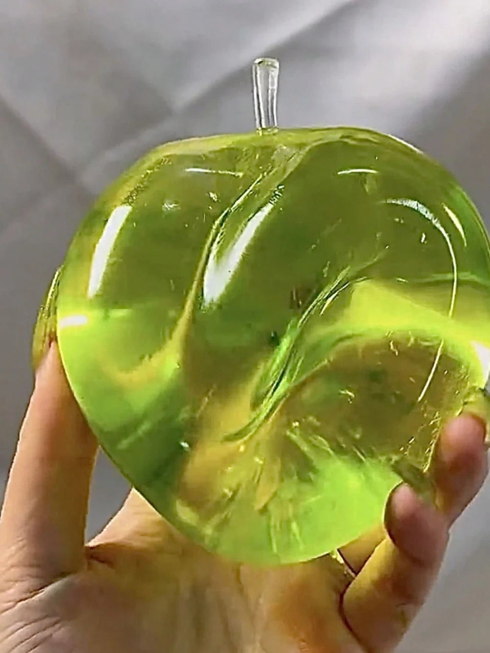Crystal Apple Squeeze Toy