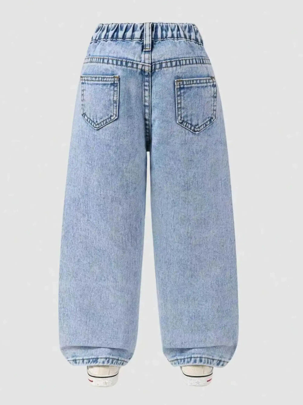 Floral Denim Jeans