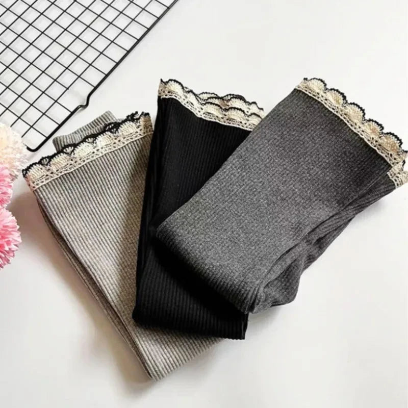 Soft Cotton Flared School Trousers