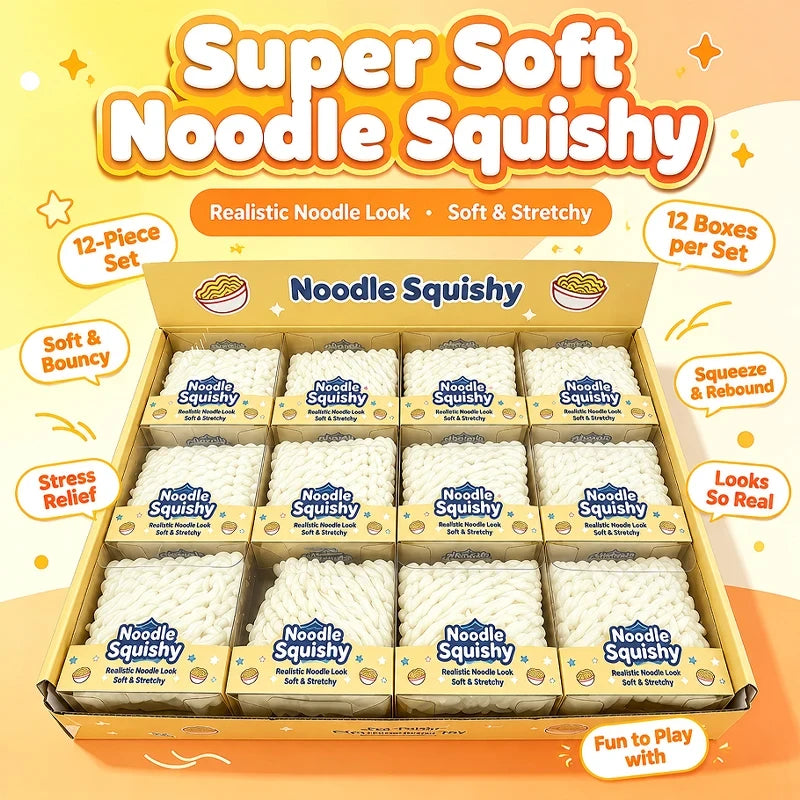 Simulation Instant Noodle Squishy Fidget Toy