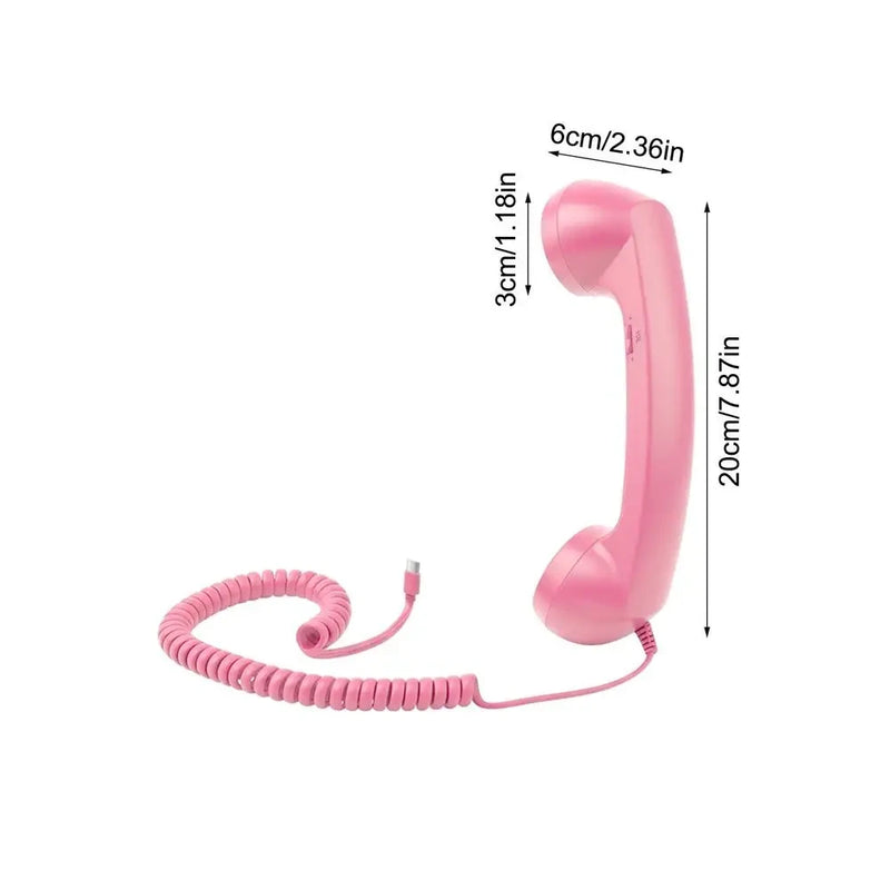 Retro Type-C Cell Phone Handset
