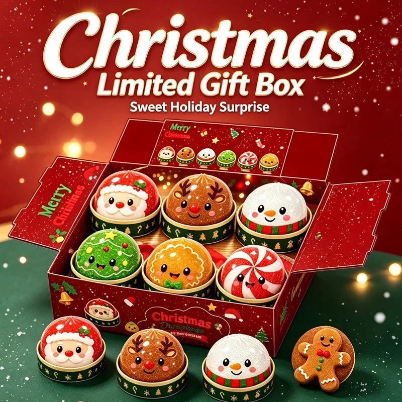 Christmas Dumpling Steamed Bun Decompression Toy