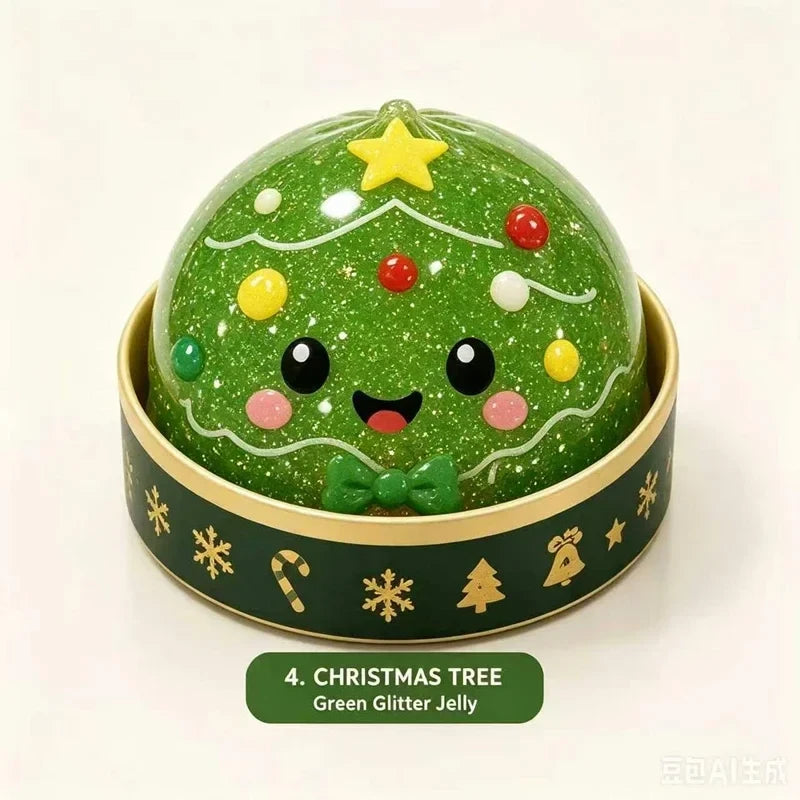 Christmas Dumpling Steamed Bun Decompression Toy