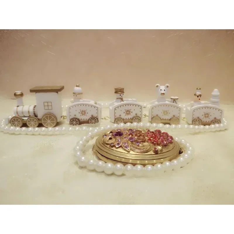 Mini Plastic Christmas Train