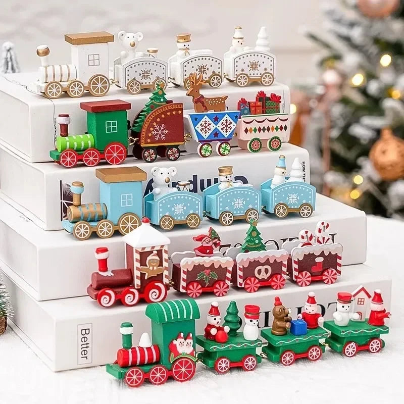 Mini Plastic Christmas Train