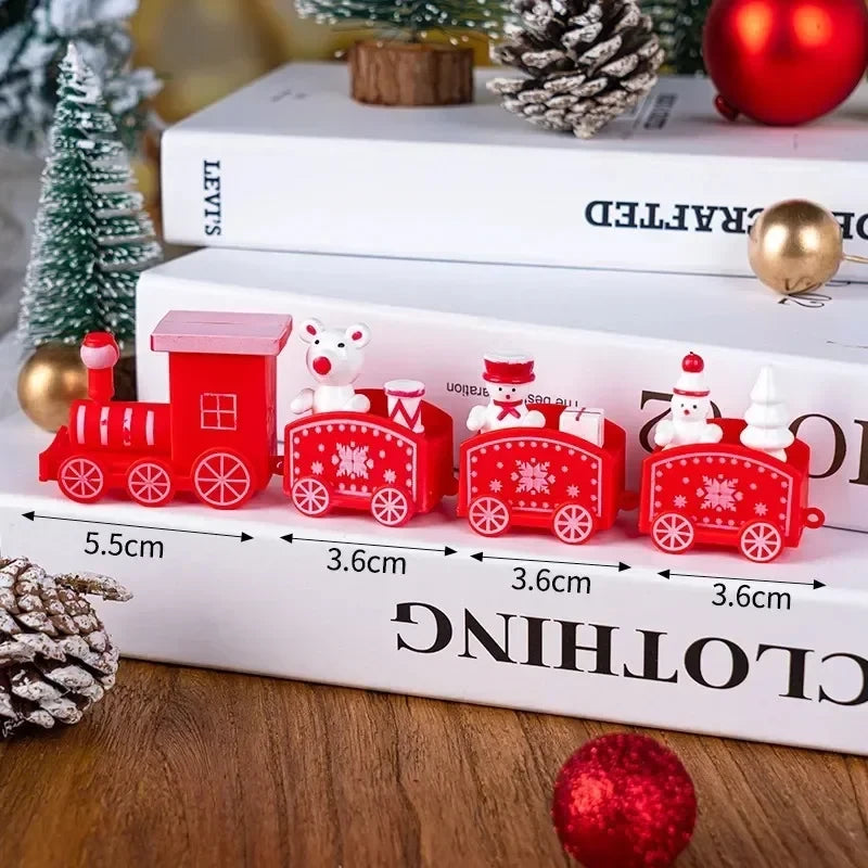 Mini Plastic Christmas Train
