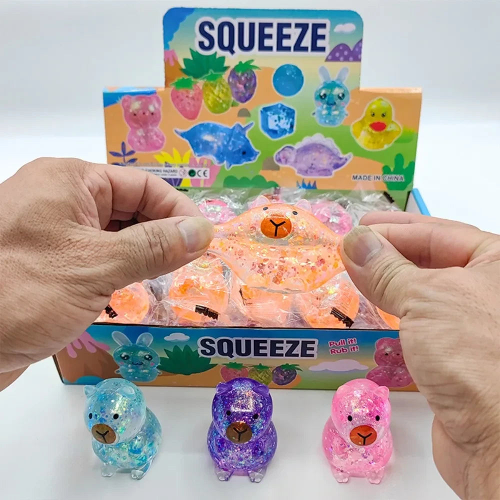 Cartoon Capybara Decompression Squeeze Toy