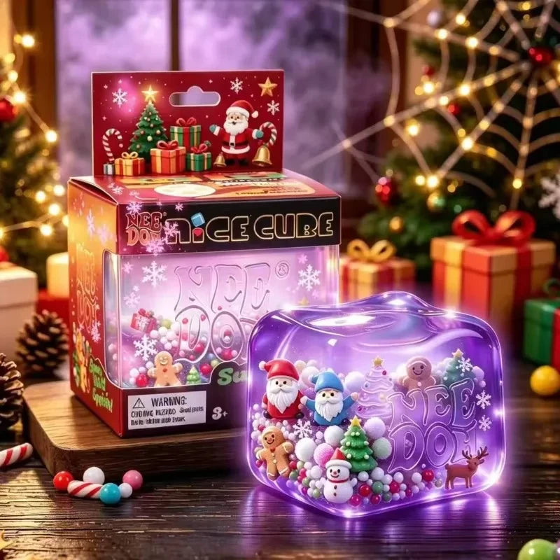 Holiday Squishy Fidget Cube
