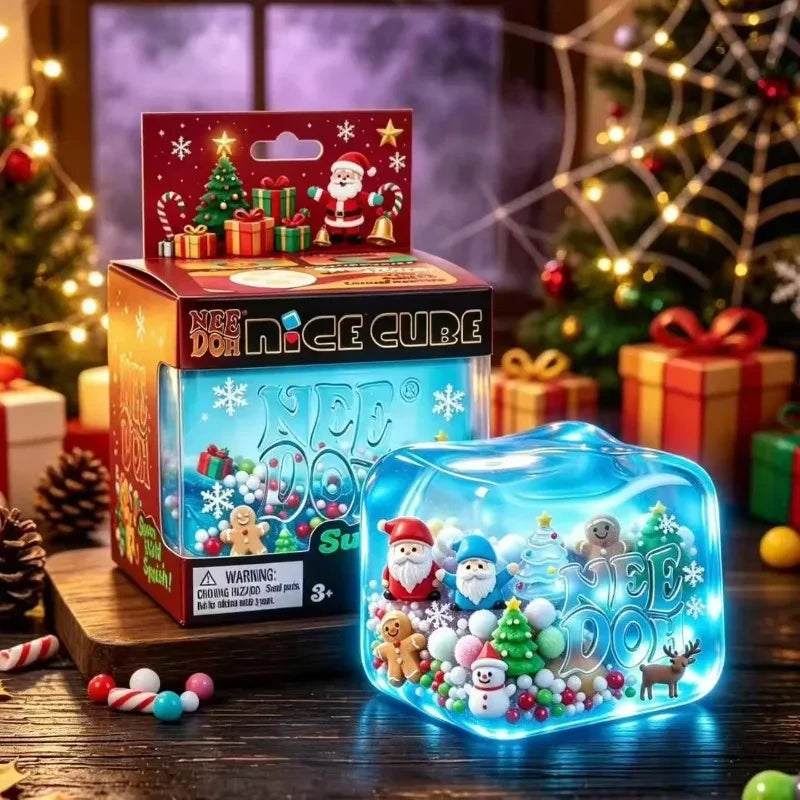 Holiday Squishy Fidget Cube