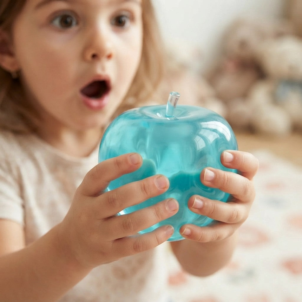Crystal Apple Squeeze Toy