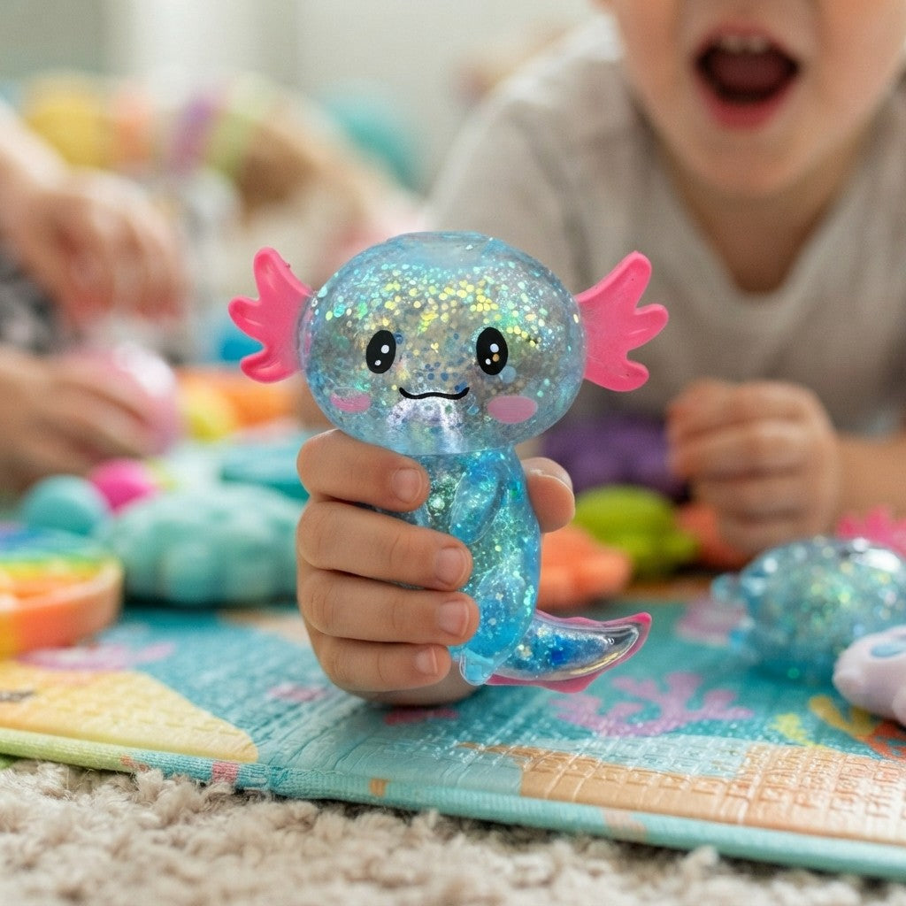 Colorful Stretchy Salamander Fidget Toy