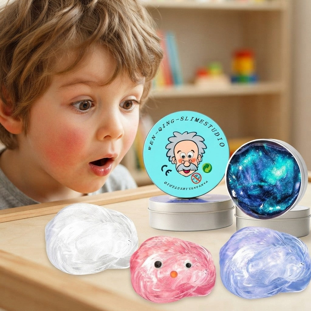 Liquid Crystal Bouncy Slime Set