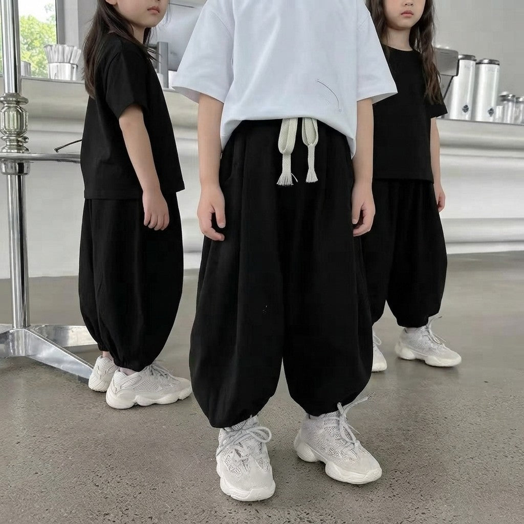 Solid Color Boys Casual Pants